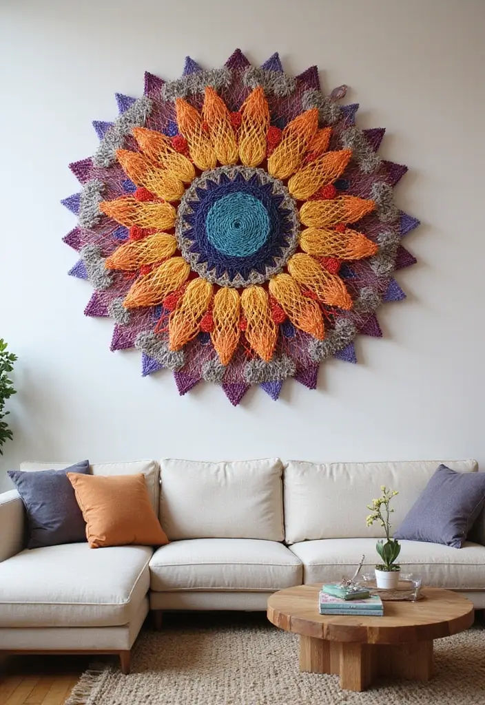25 Aesthetic Handmade Room Decor Projects For Modern Homes 38 25 Aesthetic Handmade Room Decor Projects For Modern Homes - 16. Simple String Art