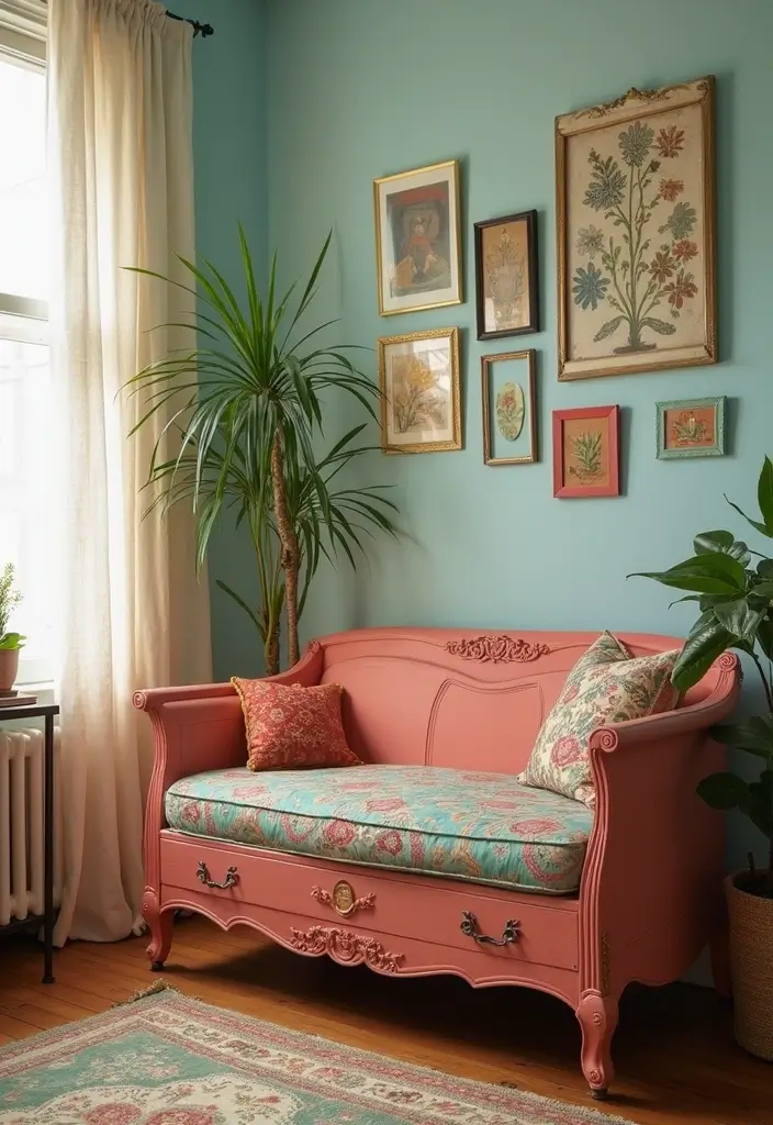 25 Aesthetic Handmade Room Decor Projects For Modern Homes 40 25 Aesthetic Handmade Room Decor Projects For Modern Homes - 18. Painted Vintage Furniture