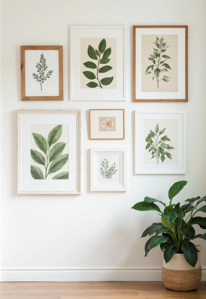 25 Aesthetic Handmade Room Decor Projects For Modern Homes 43 25 Aesthetic Handmade Room Decor Projects For Modern Homes - 21. Botanical Prints