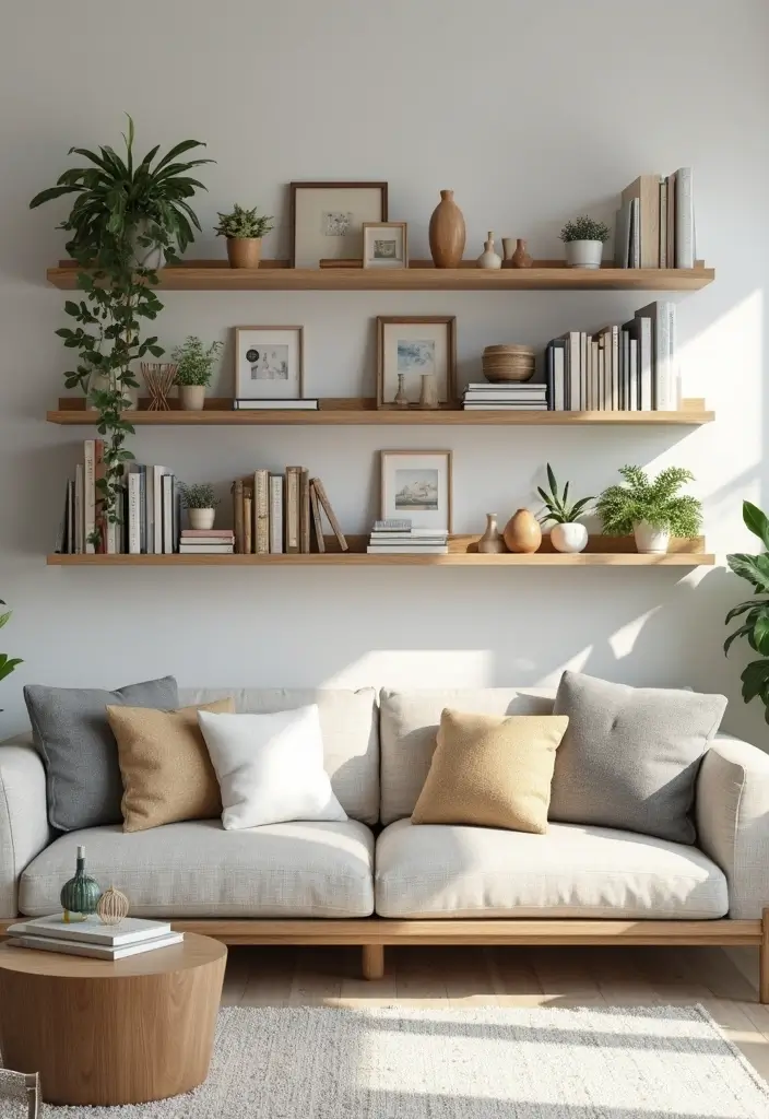 25 Aesthetic Handmade Room Decor Projects For Modern Homes 45 25 Aesthetic Handmade Room Decor Projects For Modern Homes - 23. DIY Wall Shelves