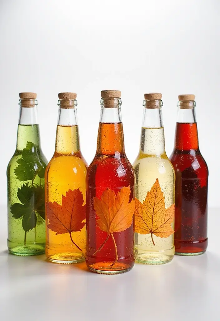 25 Bottle Painting Ideas With Acrylics For Handmade Home Decor 47 25 Bottle Painting Ideas With Acrylics For Handmade Home Decor - 13. Seasonal Theme Bottles