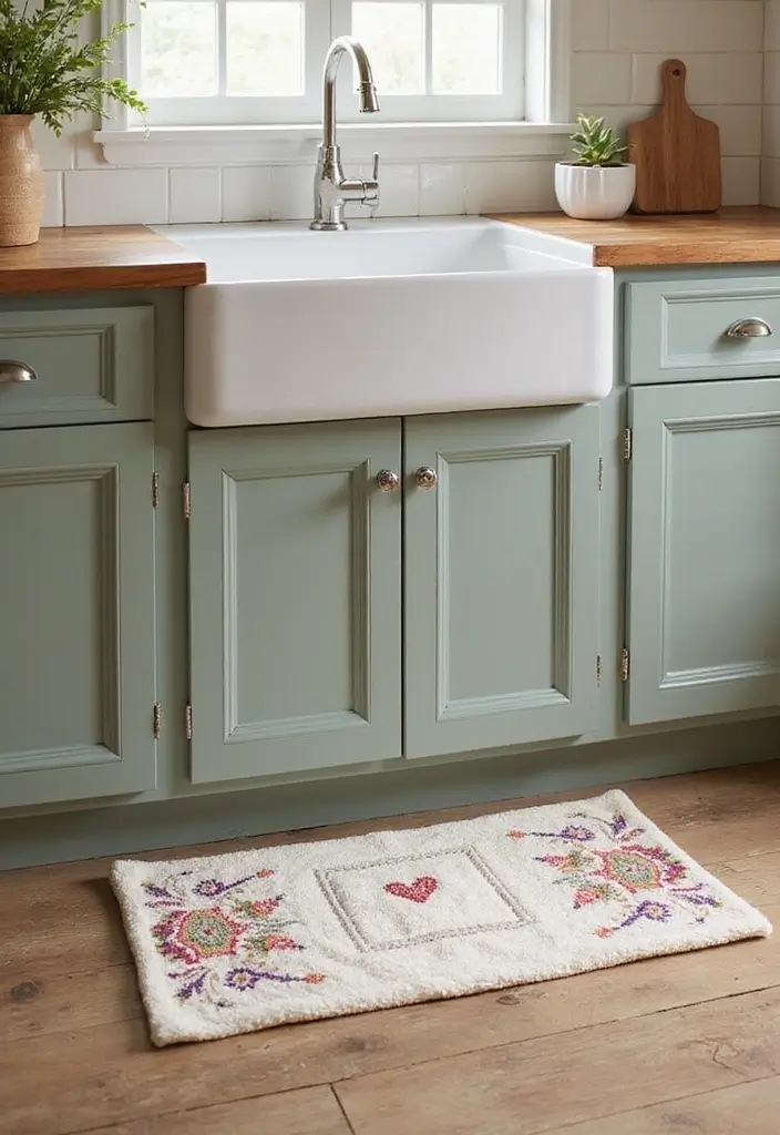 25 Handmade Cotton Kitchen Decor Ideas You’ll Adore 29 25 Handmade Cotton Kitchen Decor Ideas You’ll Adore - 19. Cozy Cotton Kitchen Mats