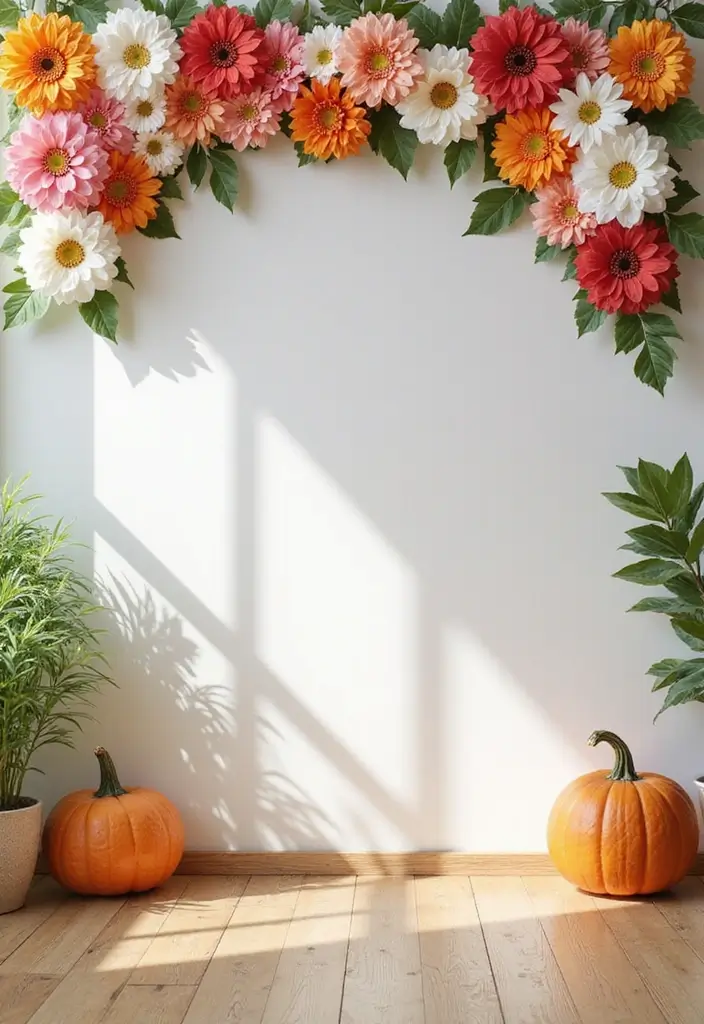 25 Handmade Floral Decor Projects For Every Season 52 25 Handmade Floral Decor Projects For Every Season - 16. Seasonal Floral Banners