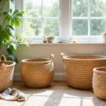 25 Handmade Rope Basket Decor Ideas That Impress