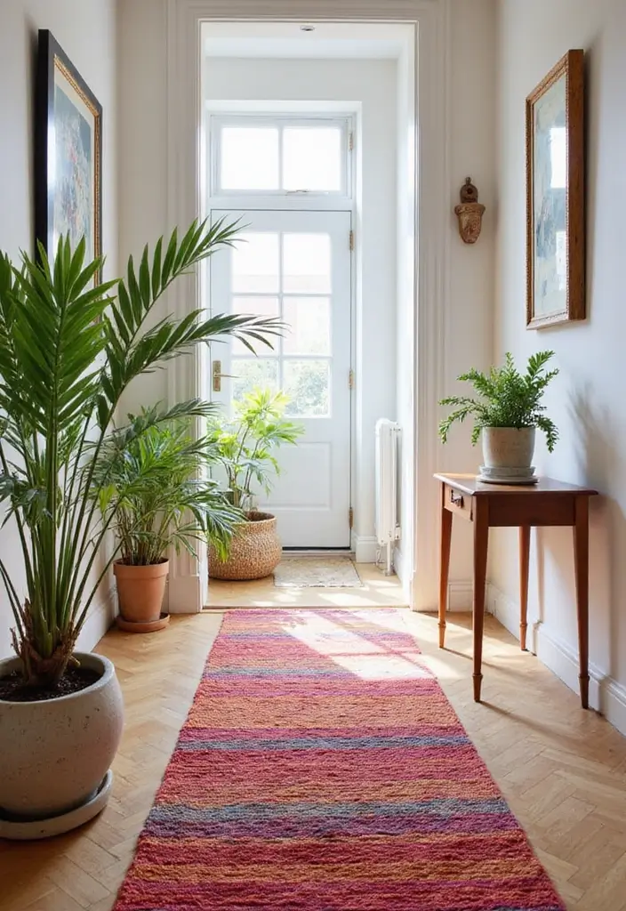 25 Handmade Wool Rug Decor Ideas To Warm Your Space 53 25 Handmade Wool Rug Decor Ideas To Warm Your Space - 13. Statement Runner in Hallways