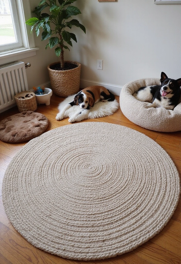 25 Handmade Wool Rug Decor Ideas To Warm Your Space 75 25 Handmade Wool Rug Decor Ideas To Warm Your Space - 17. Cozy Pet Spaces