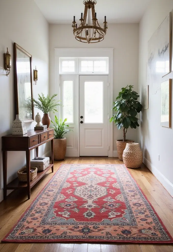 25 Handmade Wool Rug Decor Ideas To Warm Your Space 2 25 Handmade Wool Rug Decor Ideas To Warm Your Space - 2. Statement Piece in the Entryway