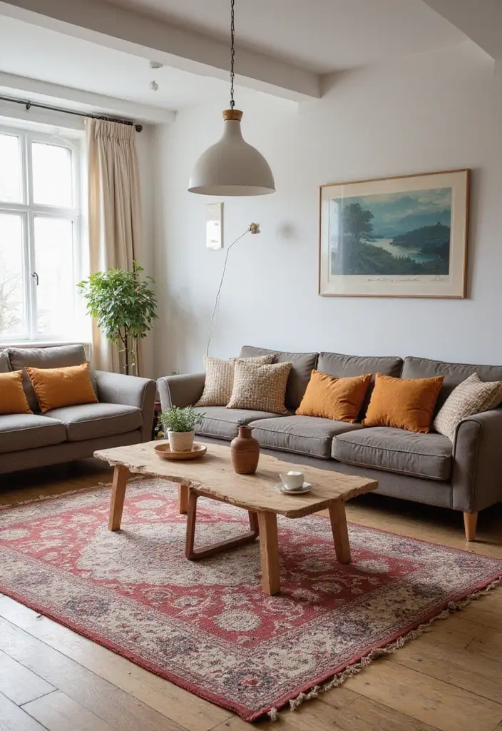 25 Handmade Wool Rug Decor Ideas To Warm Your Space 16 25 Handmade Wool Rug Decor Ideas To Warm Your Space - 4. Color Coordination