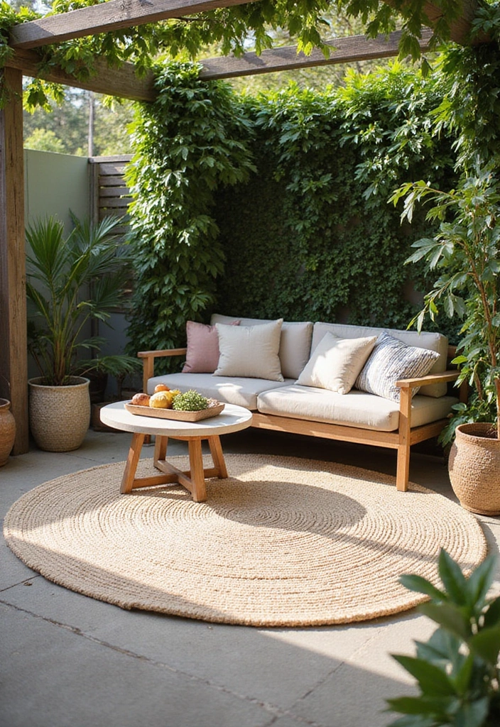 25 Handmade Wool Rug Decor Ideas To Warm Your Space 23 25 Handmade Wool Rug Decor Ideas To Warm Your Space - 5. Outdoor Comfort