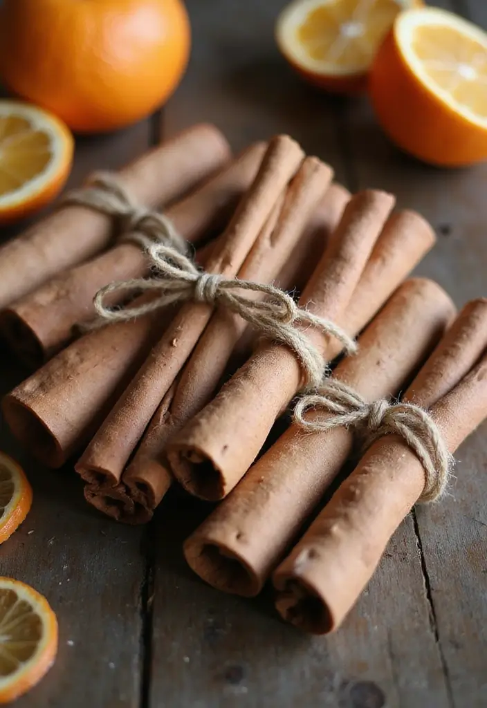 26 Christmas Decor Ideas Handmade With Love 24 26 Christmas Decor Ideas Handmade With Love - 10. Cinnamon Stick Bundles