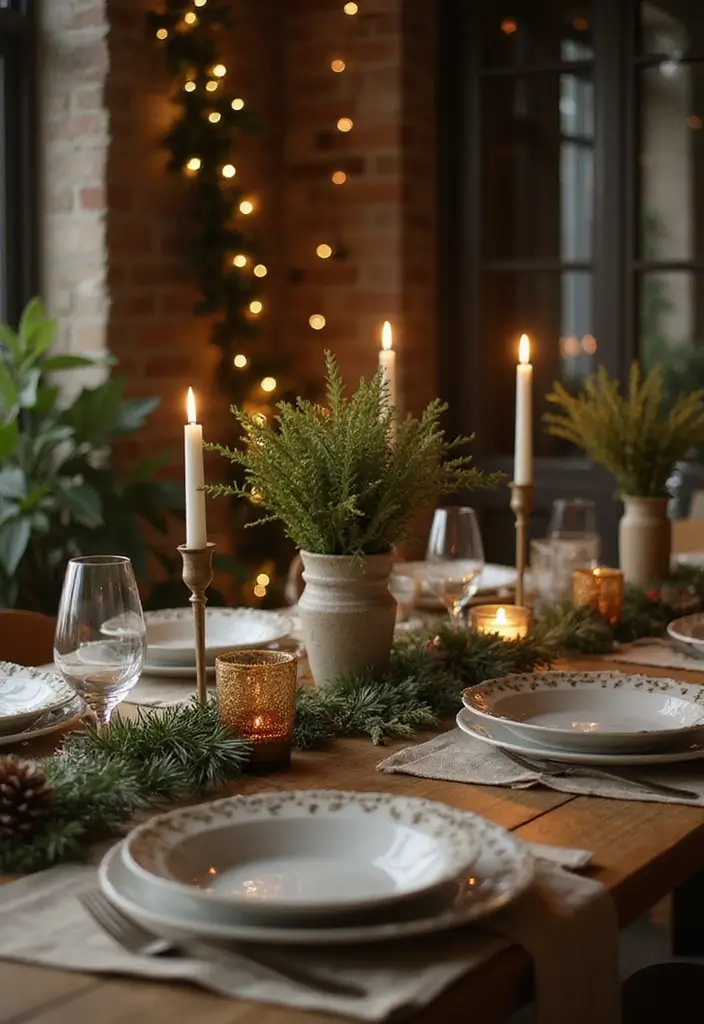 26 Christmas Decor Ideas Handmade With Love 38 26 Christmas Decor Ideas Handmade With Love - 16. Eco-Friendly Table Settings