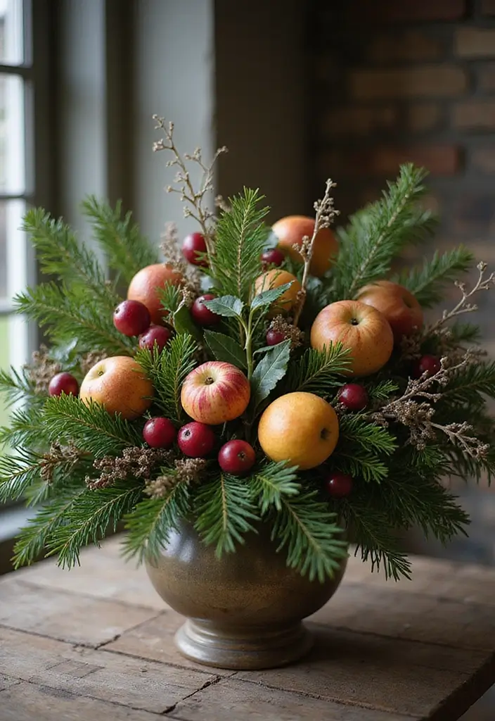 26 Christmas Decor Ideas Handmade With Love 41 26 Christmas Decor Ideas Handmade With Love - 19. Nature-Inspired Centerpieces