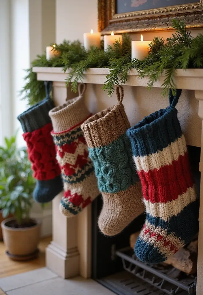 26 Christmas Decor Ideas Handmade With Love 8 26 Christmas Decor Ideas Handmade With Love - 2. Upcycled Sweater Stockings