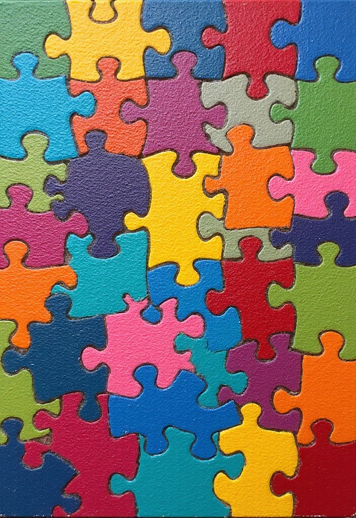 26 Creative Ways To Make Handmade Wall Decor At Home 44 26 Creative Ways To Make Handmade Wall Decor At Home - 16. Upcycled Puzzle Piece Art