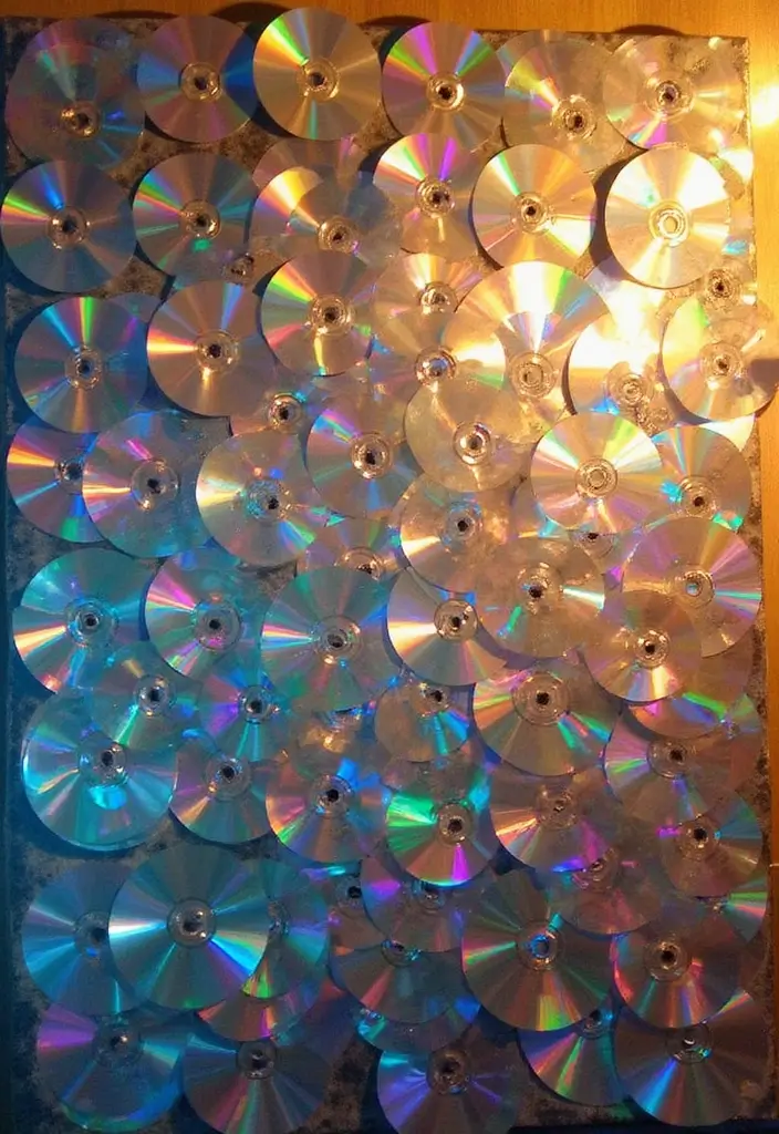 26 Creative Ways To Make Handmade Wall Decor At Home 35 26 Creative Ways To Make Handmade Wall Decor At Home - 7. Upcycled CD Art