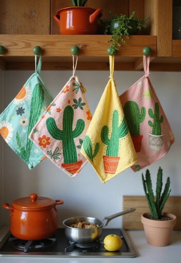 26 Handmade Cactus Decor Ideas For Desert-Inspired Spaces 51 26 Handmade Cactus Decor Ideas For Desert-Inspired Spaces - 15. Cactus-Themed Pot Holders