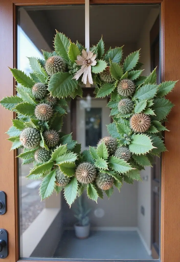 26 Handmade Cactus Decor Ideas For Desert-Inspired Spaces 71 26 Handmade Cactus Decor Ideas For Desert-Inspired Spaces - 25. Cactus Wreaths