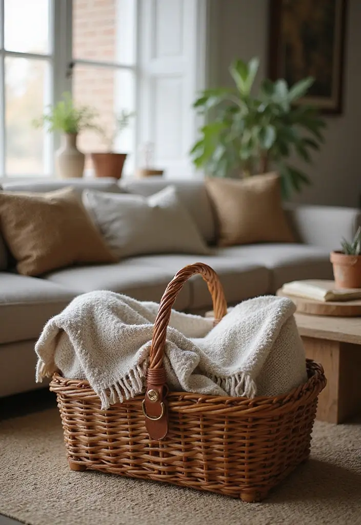 26 Handmade Country Decor Inspirations For Cozy Homes 62 26 Handmade Country Decor Inspirations For Cozy Homes - 24. Charming Wooden Picnic Baskets