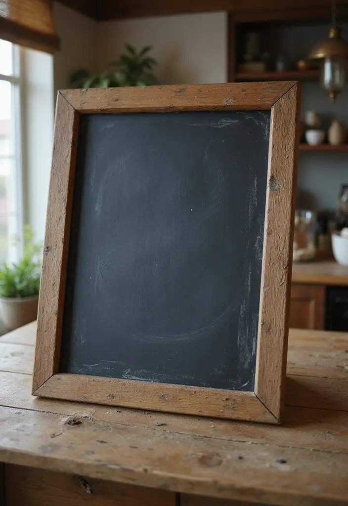 26 Handmade Country Decor Inspirations For Cozy Homes 70 26 Handmade Country Decor Inspirations For Cozy Homes - 26. Rustic Chalkboard Signs