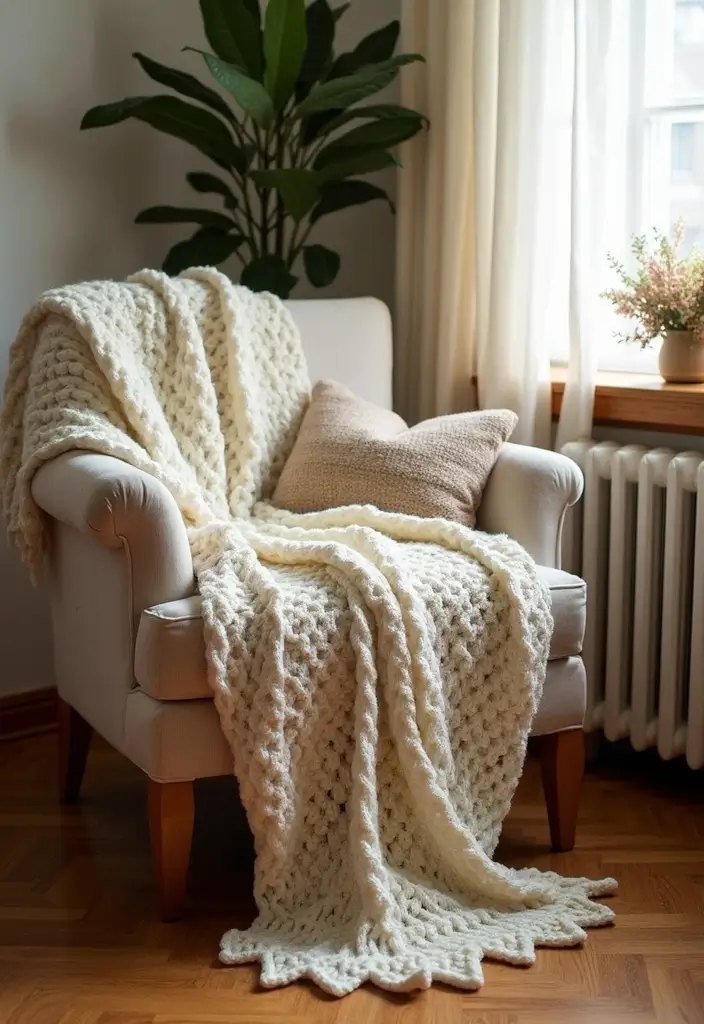 26 Handmade Country Decor Inspirations For Cozy Homes 9 26 Handmade Country Decor Inspirations For Cozy Homes - 3. Cozy Crochet Throw Blankets