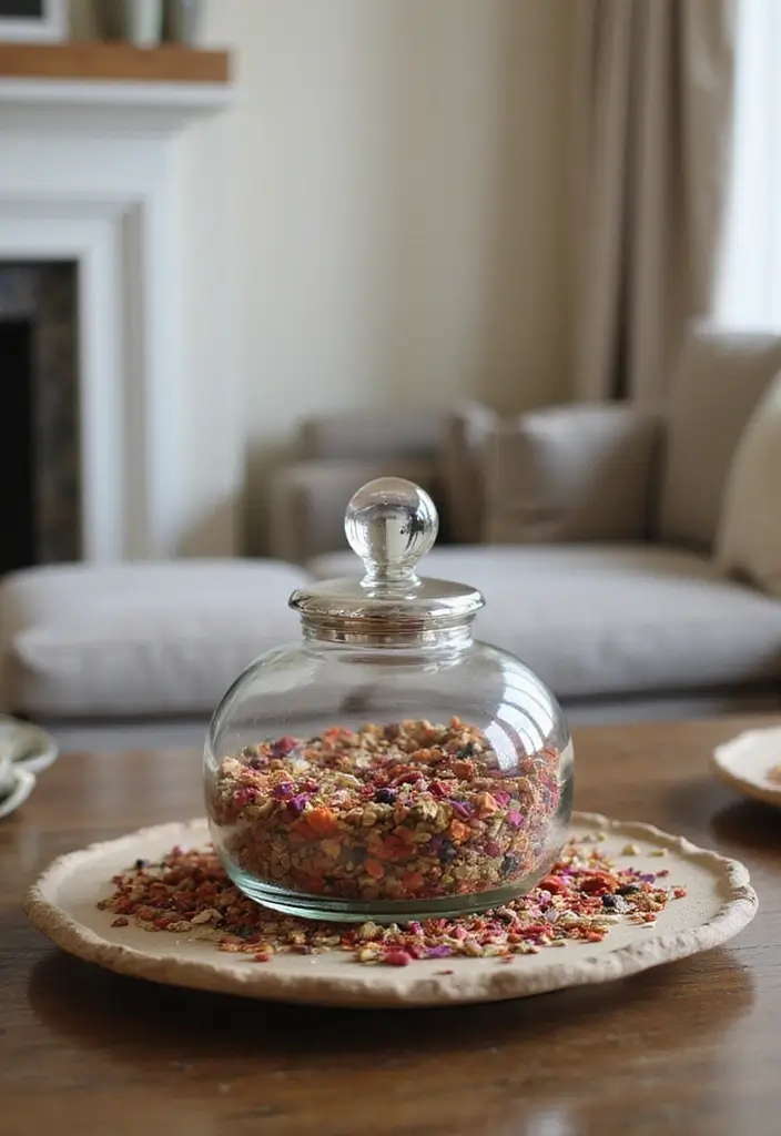 26 Handmade Glass Decor Ideas With Elegant Touches 60 26 Handmade Glass Decor Ideas With Elegant Touches - 24. Glass Potpourri Holders