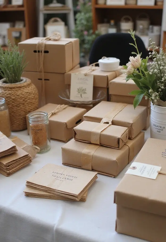 26 Handmade Market Stall Decor Ideas For Crafters 79 26 Handmade Market Stall Decor Ideas For Crafters - 23. Eco-Friendly Packaging Options