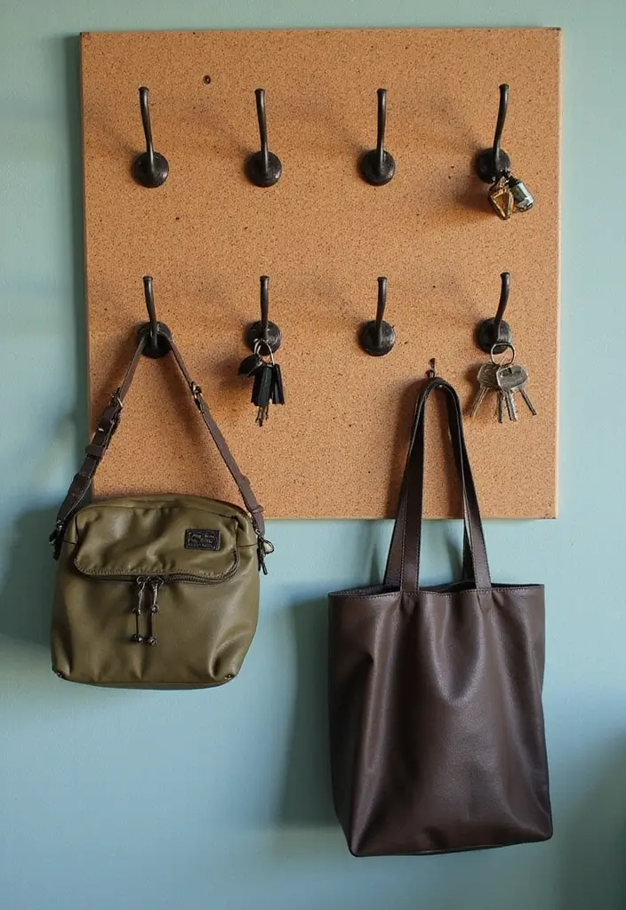 26 Handmade Wine Cork Decor Ideas For Sustainable Design 28 26 Handmade Wine Cork Decor Ideas For Sustainable Design - 14. Cork Wall Hooks