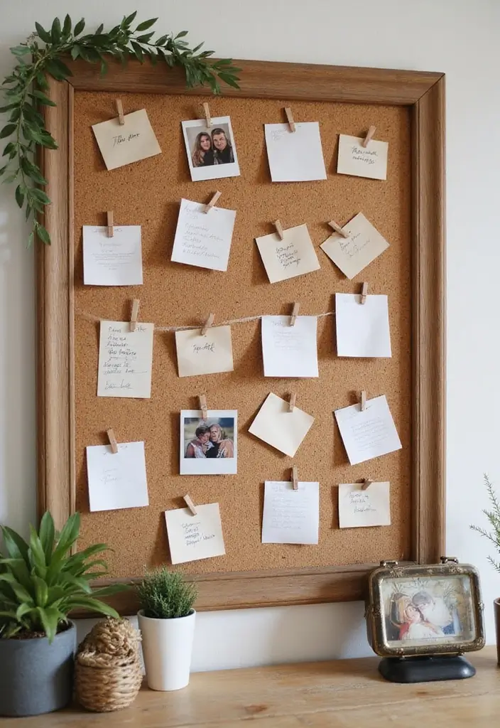 26 Handmade Wine Cork Decor Ideas For Sustainable Design 47 26 Handmade Wine Cork Decor Ideas For Sustainable Design - 23. Cork Message Board