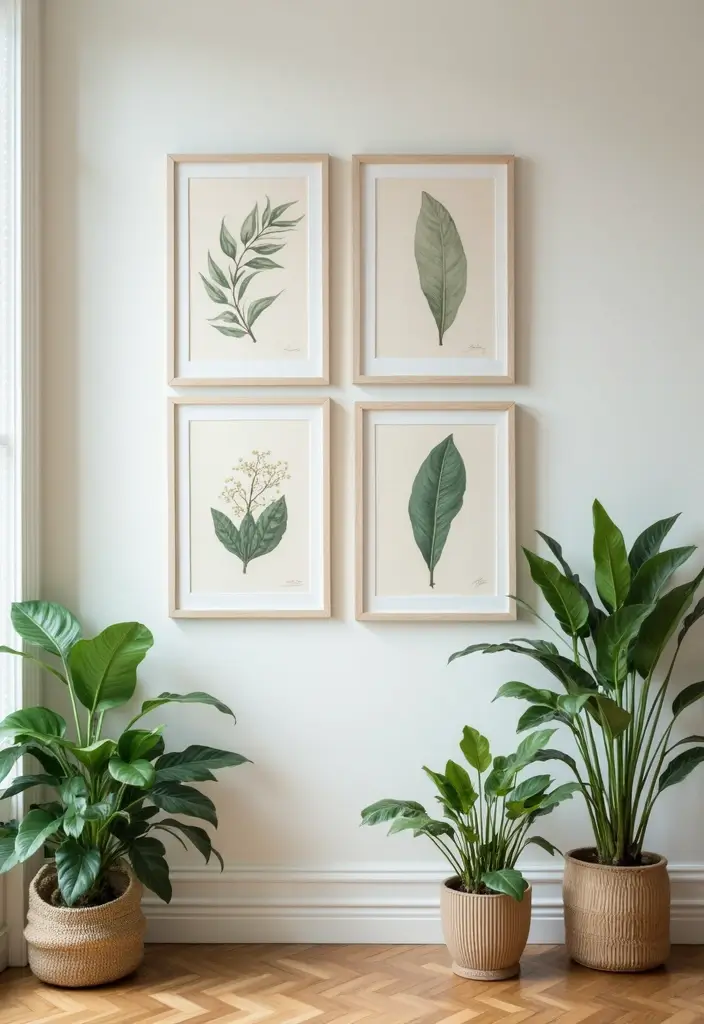 27 Easy Handmade Room Decor Ideas Anyone Can Try 54 27 Easy Handmade Room Decor Ideas Anyone Can Try - 10. Botanical Print Decor