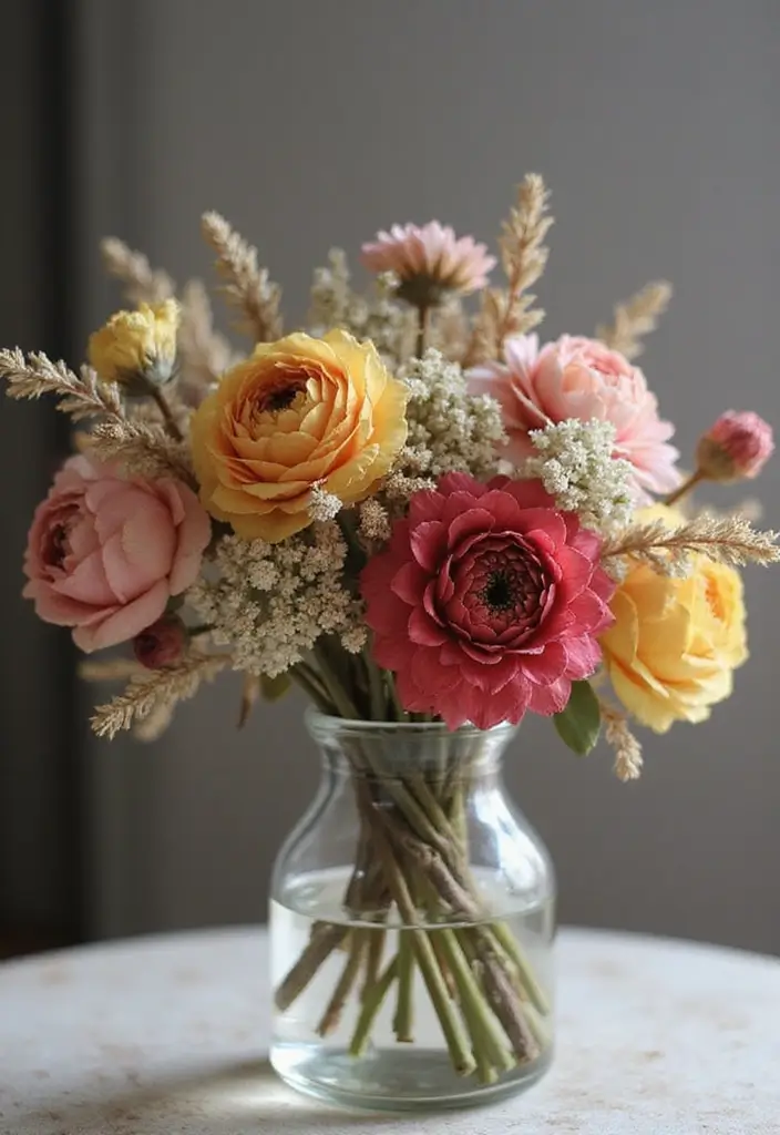 27 Easy Handmade Room Decor Ideas Anyone Can Try 90 27 Easy Handmade Room Decor Ideas Anyone Can Try - 26. Dried Flower Bouquets
