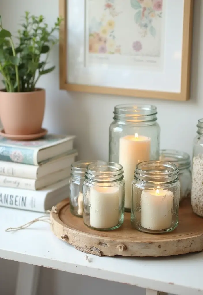 27 Easy Handmade Room Decor Ideas Anyone Can Try 91 27 Easy Handmade Room Decor Ideas Anyone Can Try - 27. Upcycled Candle Jars for Storage