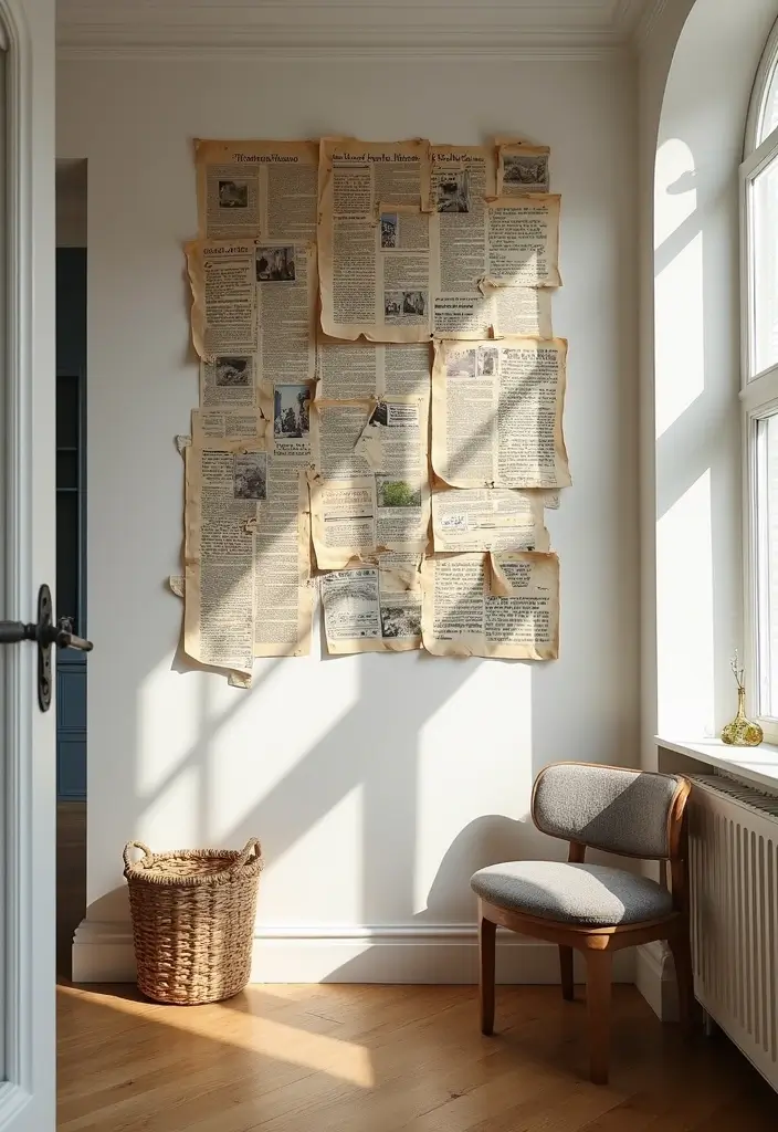 27 Easy Handmade Room Decor Ideas Anyone Can Try 51 27 Easy Handmade Room Decor Ideas Anyone Can Try - 9. Recycled Paper Wall Art