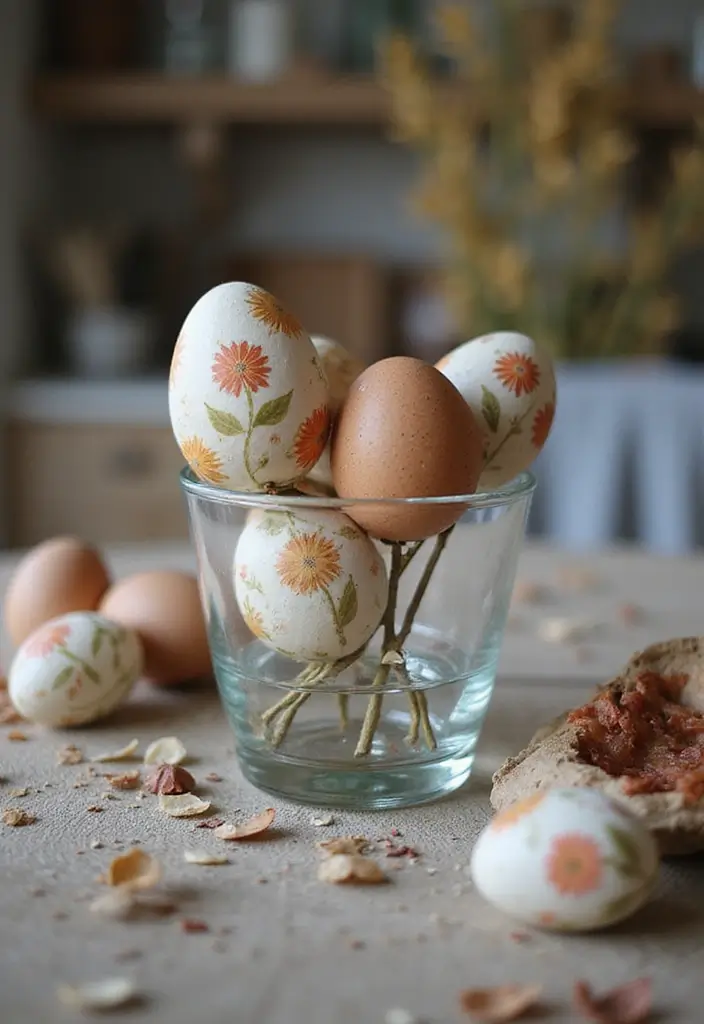27 Handmade Chicken Decor Ideas For Farmhouse Kitchens 44 27 Handmade Chicken Decor Ideas For Farmhouse Kitchens - 16. Eggshell Art Projects