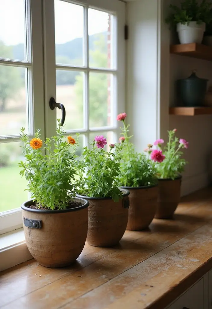 27 Handmade Chicken Decor Ideas For Farmhouse Kitchens 20 27 Handmade Chicken Decor Ideas For Farmhouse Kitchens - 4. Rustic Chicken Planters