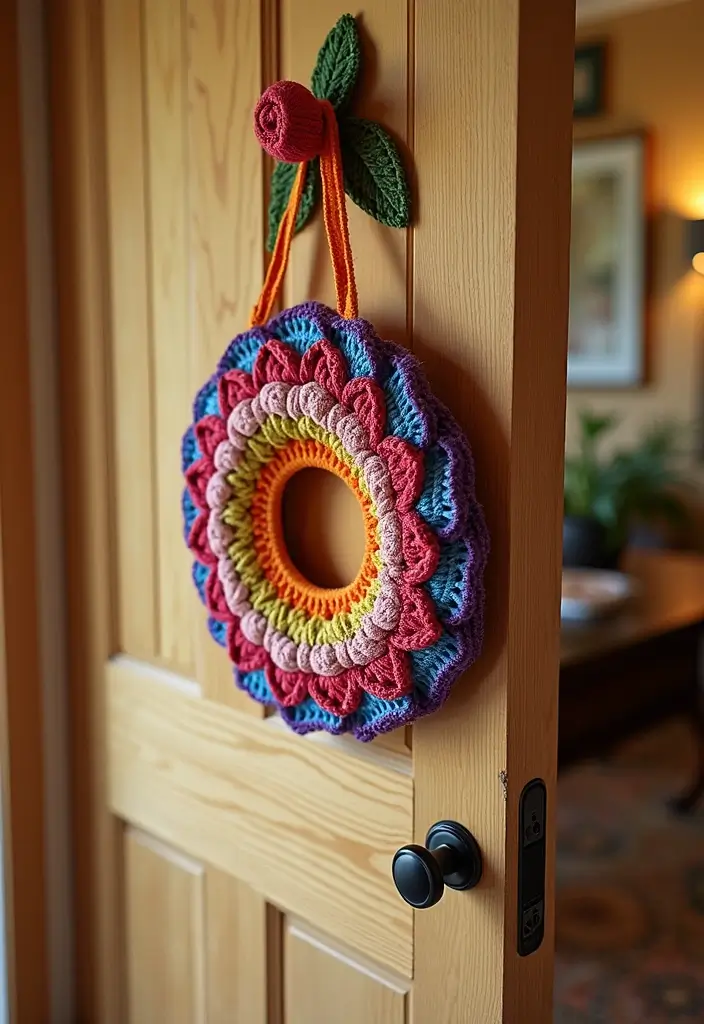27 Handmade Crochet House Decor Ideas For Warm Interiors 24 27 Handmade Crochet House Decor Ideas For Warm Interiors - 14. Whimsical Crochet Door Hangers