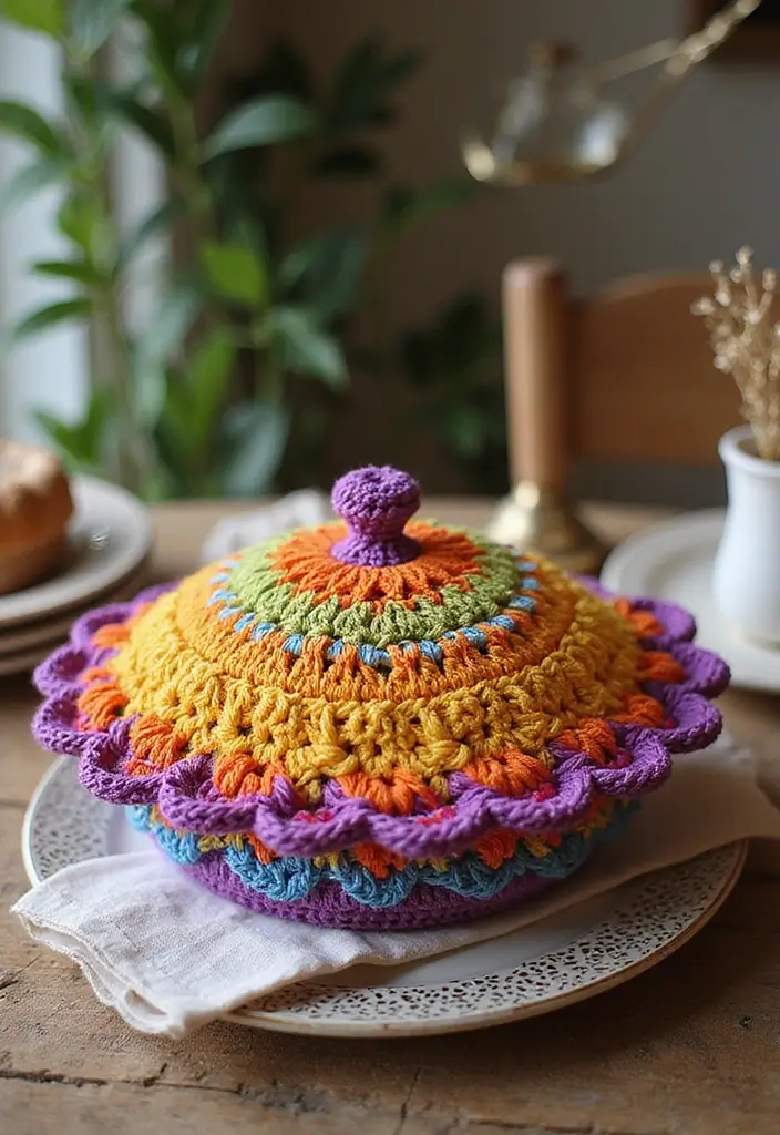 27 Handmade Crochet House Decor Ideas For Warm Interiors 25 27 Handmade Crochet House Decor Ideas For Warm Interiors - 15. Crochet Food Covers
