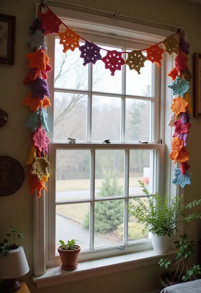 27 Handmade Crochet House Decor Ideas For Warm Interiors 29 27 Handmade Crochet House Decor Ideas For Warm Interiors - 19. Crochet Garlands