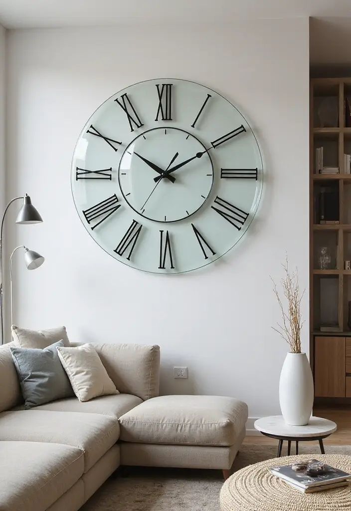 27 Handmade Glass Decor Inspirations For Creative Spaces 61 27 Handmade Glass Decor Inspirations For Creative Spaces - 17. Glass Wall Clocks