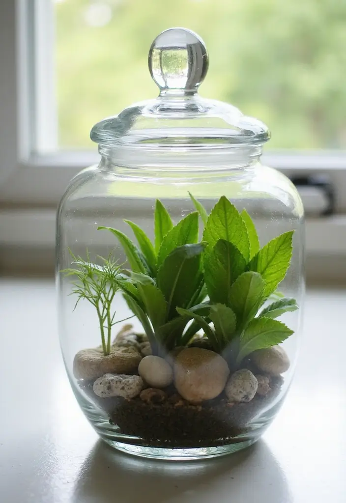 27 Handmade Glass Decor Inspirations For Creative Spaces 29 27 Handmade Glass Decor Inspirations For Creative Spaces - 9. Glass Terrariums