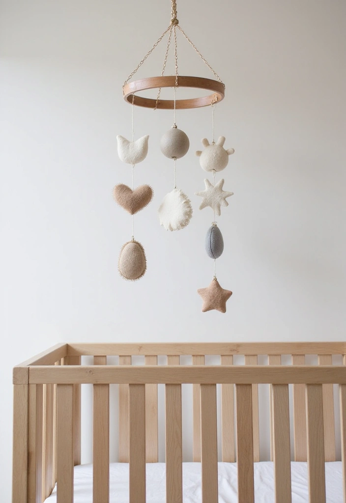 27 Handmade Nursery Decor Inspirations For Cozy Corners 16 27 Handmade Nursery Decor Inspirations For Cozy Corners - 8. Whimsical Mobile Creations