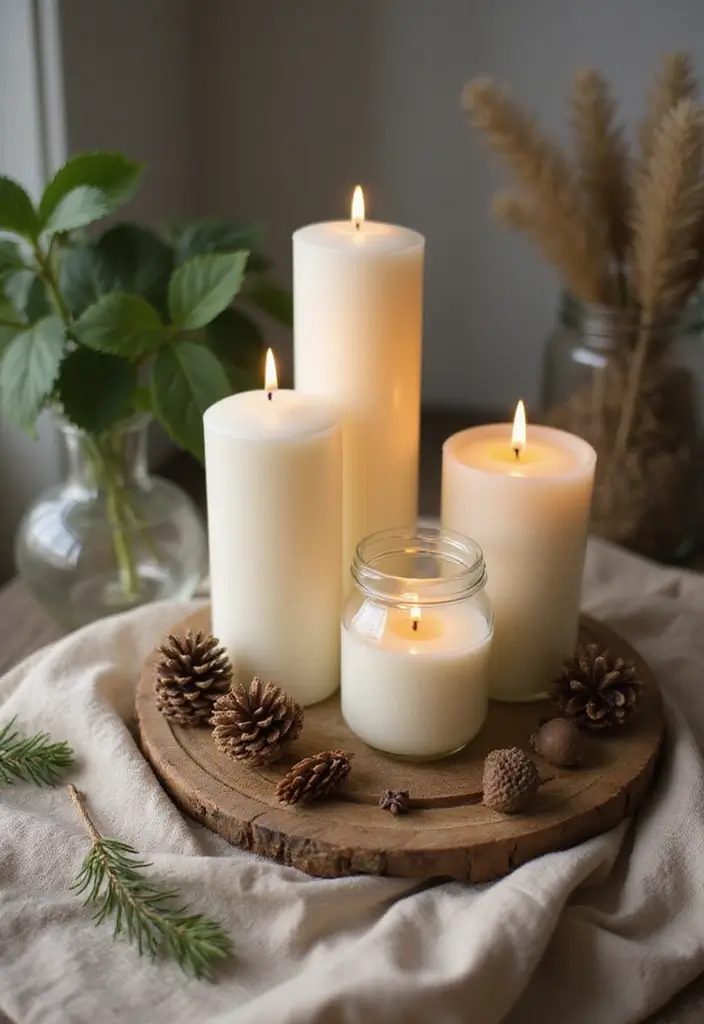 27 Handmade Table Decor Ideas For Warm Gatherings 41 27 Handmade Table Decor Ideas For Warm Gatherings - 11. Hand-Poured Soy Candles