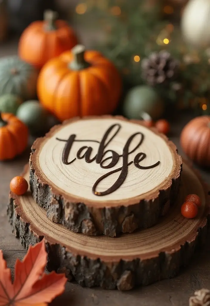 27 Handmade Table Decor Ideas For Warm Gatherings 52 27 Handmade Table Decor Ideas For Warm Gatherings - 16. DIY Table Numbers