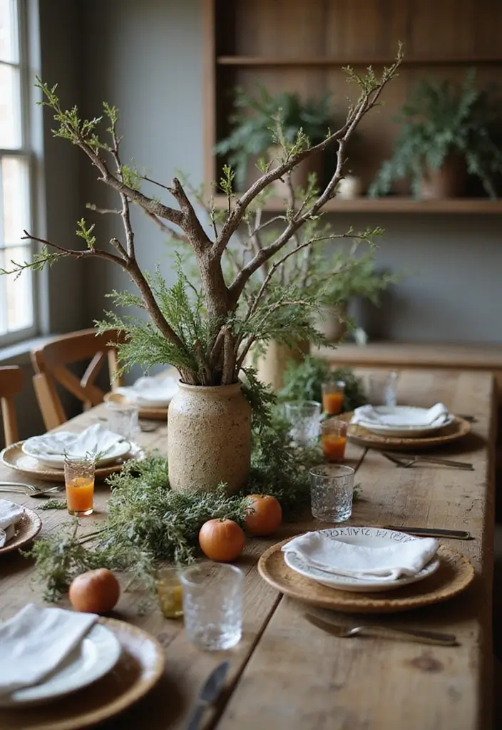 27 Handmade Table Decor Ideas For Warm Gatherings 84 27 Handmade Table Decor Ideas For Warm Gatherings - 24. Nature-Inspired Centerpieces