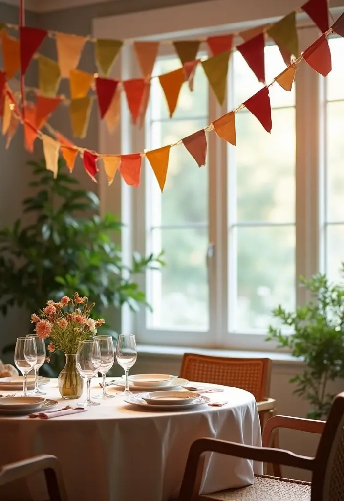 27 Handmade Table Decor Ideas For Warm Gatherings 87 27 Handmade Table Decor Ideas For Warm Gatherings - 25. Recycled Paper Banners