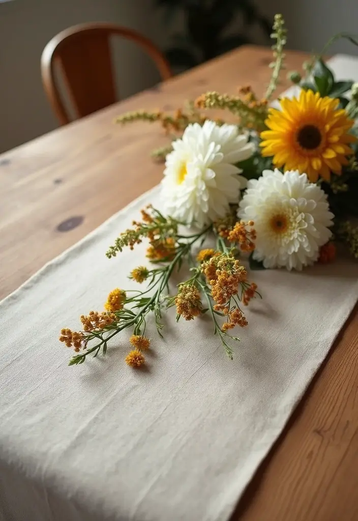 27 Handmade Table Decor Ideas For Warm Gatherings 10 27 Handmade Table Decor Ideas For Warm Gatherings - 4. Eco-Friendly Table Runners