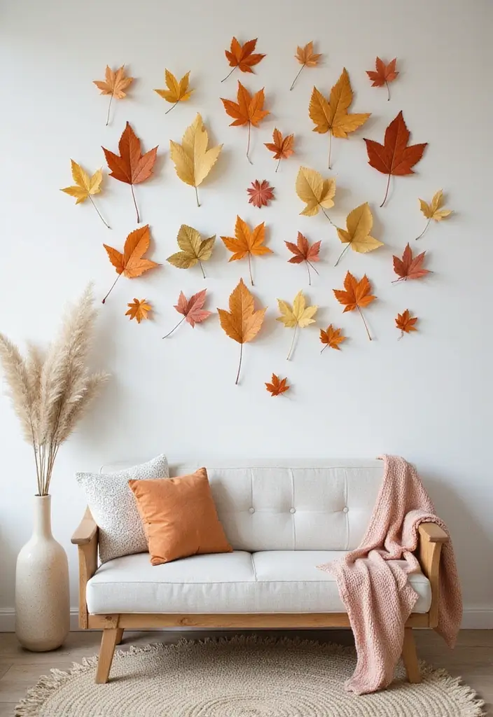 27 Room Decor Ideas Featuring Handmade Wall Art 74 27 Room Decor Ideas Featuring Handmade Wall Art - 26. Seasonal Wall Decor