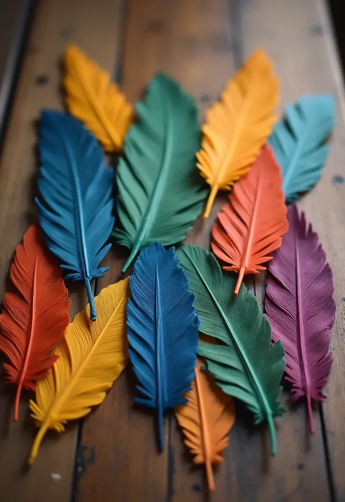 28 Handmade Bird Decor Ideas For Natural Vibes 22 28 Handmade Bird Decor Ideas For Natural Vibes - 14. Handmade Bird Feathers