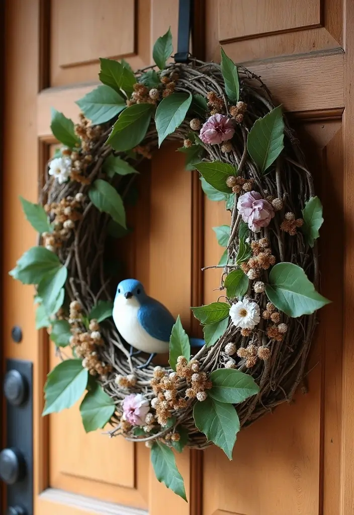 28 Handmade Bird Decor Ideas For Natural Vibes 23 28 Handmade Bird Decor Ideas For Natural Vibes - 15. Bird Inspired Wreaths