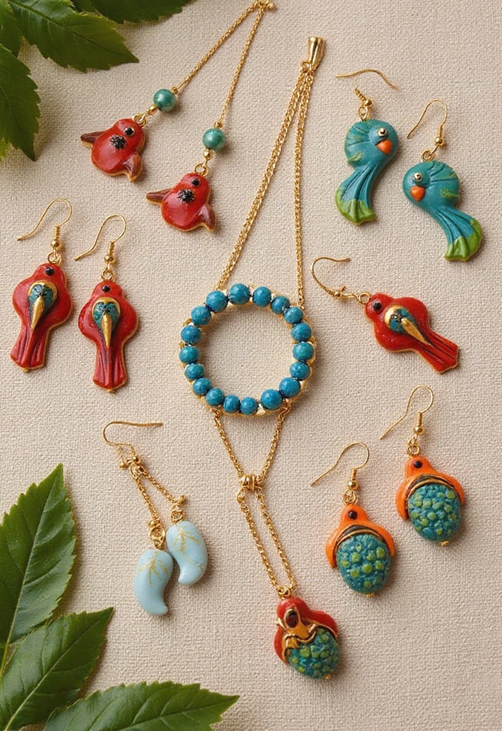 28 Handmade Bird Decor Ideas For Natural Vibes 62 28 Handmade Bird Decor Ideas For Natural Vibes - 26. Bird-themed Jewelry