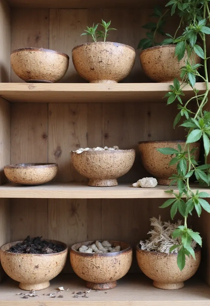 28 Handmade Coconut Shell Decor Ideas You Can DIY 33 28 Handmade Coconut Shell Decor Ideas You Can DIY - 13. Coconut Shell Decorative Bowls